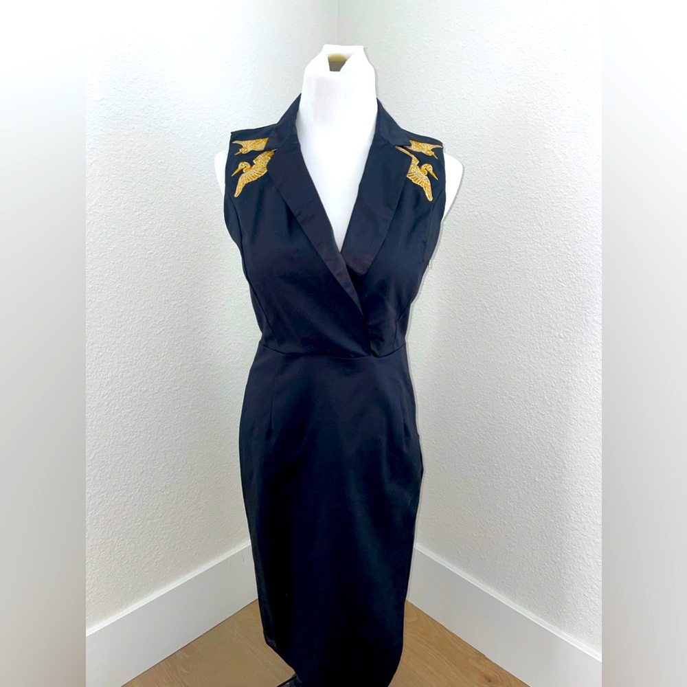 Altuzarra x Target Crane Embroidered Dress sz 8